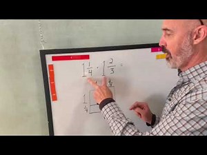 Fraction Multiplication Pt. 3 - includes mixed numbers, area model and standard algorithm.