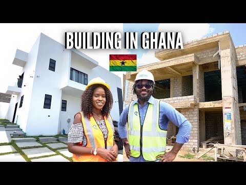 HOW TO START BUILDING A HOUSE IN GHANA | CUTTING COSTS, TIME EFFICIENCY, AVOIDING THEFT ETC.