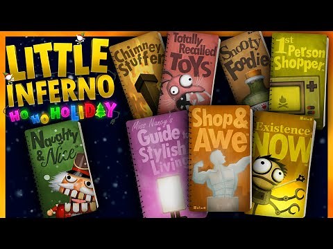 100% Game Walkthrough - Little Inferno: Ho Ho Holiday Edition [All Achievements]