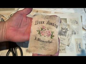 Vintage/Antique labels to print on paper or fabric to make it look real! Gorgeous new printable set.