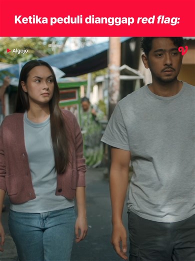 Padahal peduli... tapi malah disangka red flag... pukpukpuk untuk Zar 🥲 📺: Vidio Original Series: Algojo (GRATIS episode 1) #algojo #algojoseries #aryasaloka #caitlinhalderman #vidiooriginalseries