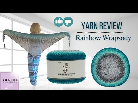 Yarn Review: Yarn Bee Rainbow Wrapsody