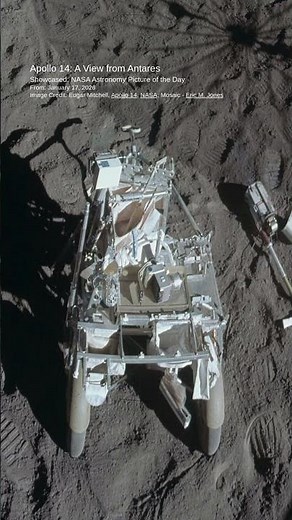 Astronauts explored the Moon’s rugged Fra Mauro highlands #Apollo14 #Moon #NASA