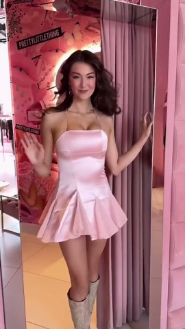 Does a beautiful pink dress suit my look best?