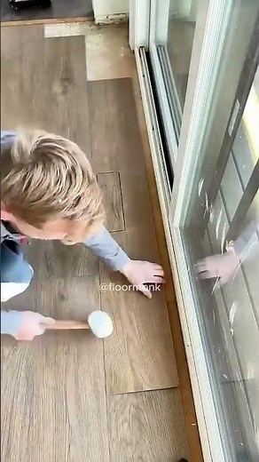 How to Install SPC Flooring Like a Pro | Door Area Finishing Trick #spcflooring #qualityflooring