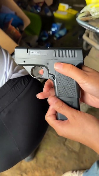 ✅ Best creative gift ideas - Gun Shape Secret Storage Jet Flame Lighter ( # 2456 ) ‪