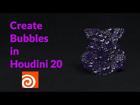 Creating Bubbles in Houdini 20