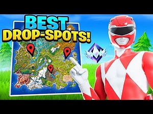 The 5 BEST NEW Drop Spots For RANKED! (Fortnite Chapter 6, Season 4)