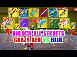 ALL SECRETS CODE CRAZY RED VS BLUE MAP FORTNITE - FIND ALL SECRET CODE LOCATIONS (PART 7)