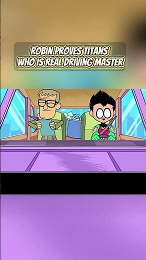 Robin Proves He’s the REAL Driving Master 🚗💥 | Teen Titans Go! ep3.10