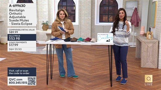 You are watching Shoe Shopping with Courtney on QVC®. Shop the show, here: https://qvc.co/qvcshopnowjanuary2026 | QVC Live