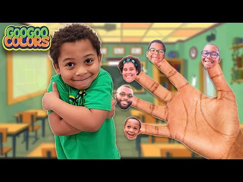 Gaga Baby Finger Family Song. Goo Goo Colors Song Collection