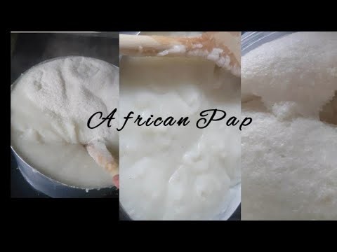 Let's Cook Pap/Porridge.