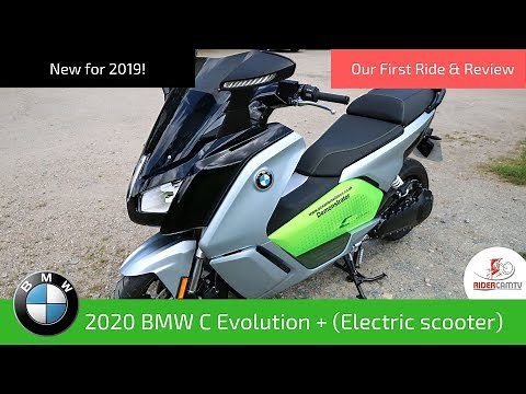 2019 BMW C Evolution Plus Electric Scooter | Our first ride and review