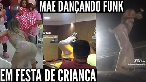 MÃE DANÇANDO FUNK NO ANIVERSÁRIO DA FILHA (VÍDEO COMPLETO) Mãe dança com roupa transparente na festa da filha de 3 anos Vídeo da mãe dançando durante uma festa de aniversário infantil dividiu opiniões na web Mãe que viralizou dançando funk na festa infantil da filha se pronuncia sobre o ocorrido Mulher se defende das críticas após viralizar dançando em festa infantil: 'Faria tudo de novo' Brenna Azevedo chamou atenção ao fazer os passos do 'Movimento da Sanfoninha', de Anitta VÍDEO: mãe viraliza