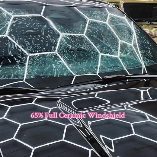 I just finished up a full windshield and 65% ceramic install on this 2025 Ford Explorer. This shade is one of my go-to options because it cuts the glare, keeps visibility super clear, and blocks a ton of heat. It even helps soften those bright oncoming headlights at night, which makes driving way more comfortable. This setup works great on almost any vehicle and it’s easily one of the most popular windshield tints I install here at Fade to Black. If you’re thinking about getting your vehicle don