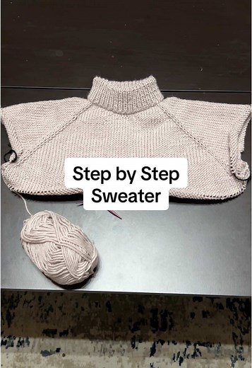Learn How to Knit a Sweater Step by Step
