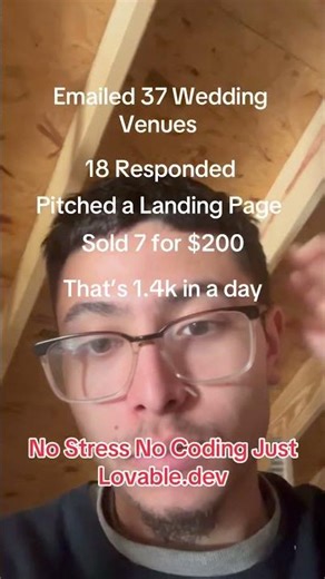 It’s the method tride and true. #lovablepartner #sidehustle #lovableai #inspirational #job #lovable
