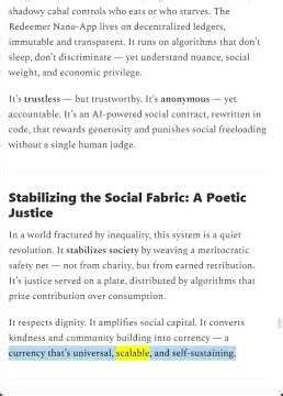 A Meritocracy Run by Code #substack #shorts