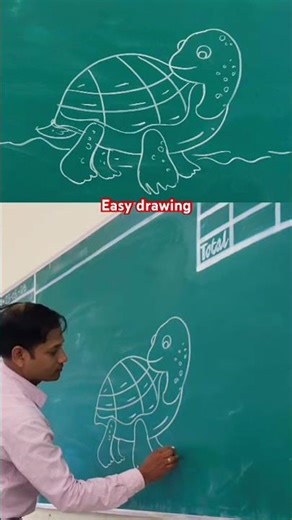 Turtle Easy drawing step by step