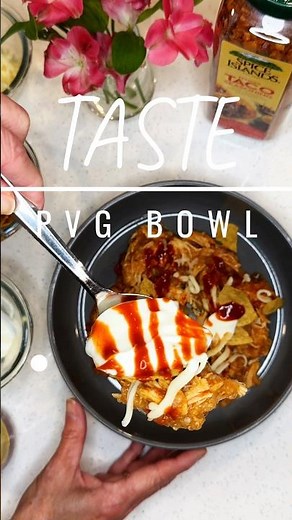 Easy Salsa Chicken & Rice Bowl/ProteinVegetable&Grain(PVG)Bowl #chickenandrice #homecookingchannel