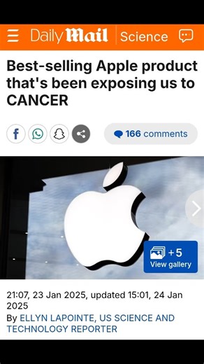 standup.x on Instagram: "And the rest.... Apple has been accused of exposing users to cancer in a new lawsuit that claims the tech giant's Watch bands contain high levels of toxic 'forever chemicals.' Perfluoroalkyl and polyfluoroalkyl substances (PFAS) are chemicals that are widely used in manufacturing everything from fabric to nonstick pans to cosmetics. They don't break down in the body or environment, hence the nickname 'forever chemicals, and have been linked to birth defects, increased ri