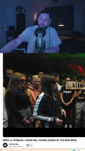 She is spitting some fire there🔥🎤 Female Rapper from Russia destroys in live battle. #react #battlerap #fyp #trending #russia