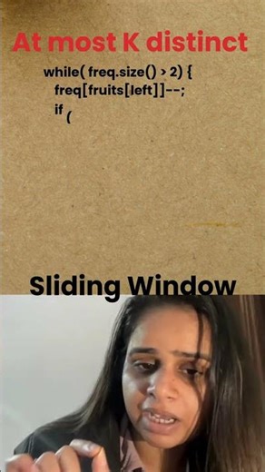 This 1 Sliding Window Trick Solves Fruit Into Baskets 🍎 | LeetCode 904