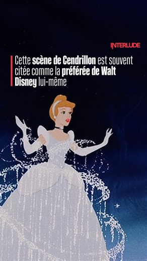 interlude on Instagram: "🪄Selon plusieurs témoignages d’animateurs des studios Disney, la scène de transformation de la robe dans Cendrillon était régulièrement citée comme la séquence d’animation préférée de Walt Disney. C’est notamment ce qu’a raconté Marc Davis, figure majeure du studio à l’époque. Au-delà de son impact narratif, cette scène est aussi reconnue pour son travail technique. Les effets de poussière magique ont été peints à la main, image par image, par l’animateur d’effets Georg