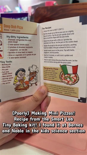 I found this cool little cooking set you can actually use! It’s by Smart Lab and they have many different kits based around science! Even if you don’t do the science activities with it, it’s still a really cute set! #miniaturecooking #tiny