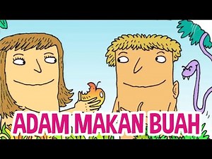 ADAM DAN HAWA MAKAN BUAH BAIK DAN JAHAT DI TAMAN EDEN | FILM ANIMASI cerita alkitab anak sm