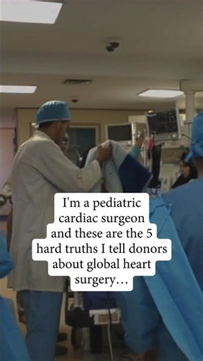 Nobody wants to hear this, but one surgery won't save a healthcare system… 👀