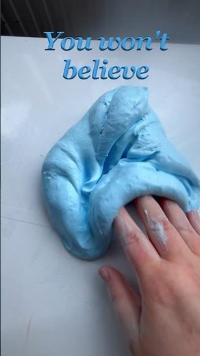 How to make fluffy slime! #fluffyslime