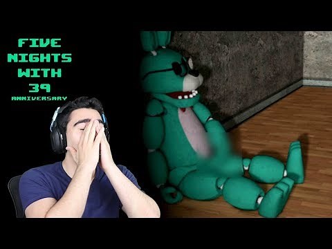 I CAUGHT HIM TOUCHING THE D... AGAIN!!! - Five Nights With 39: Anniversary (Nights 5 & 6)