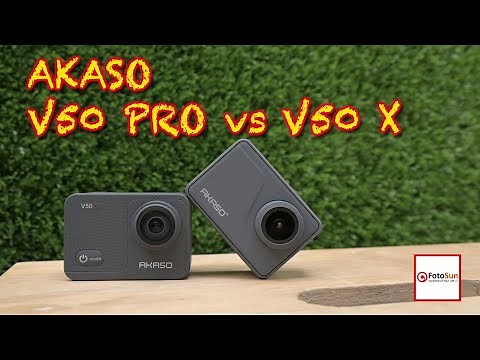 AKASO V50Pro vs V50X full review + footage