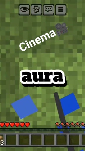 aura cinema #aura #minecraft #shorts #minecraftmemes #sapito_tratrapaso