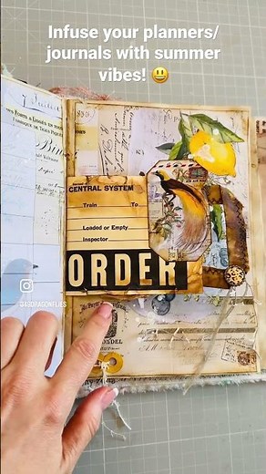 Infuse your planner/journal with summer vibes and enjoy my “Plan with me July” video 😃