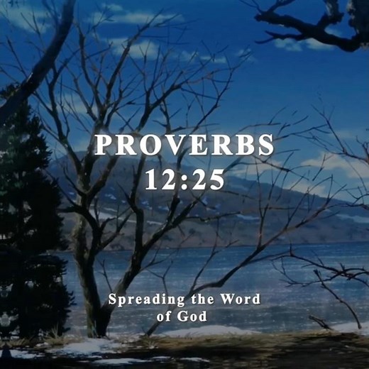 Proverbs 12:25┃Word of GOD