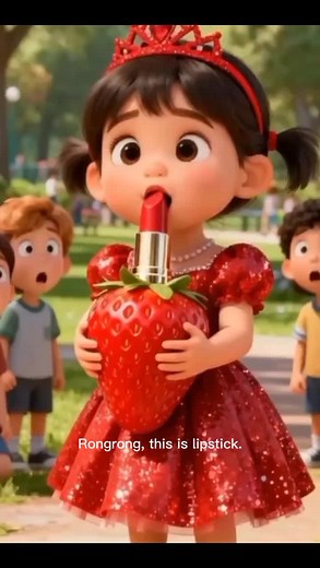 Lipstick Candy Surprise: Fun Kids' Snack Story