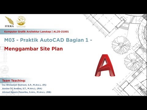 Landscape siteplan making in AutoCAD (Step by step tutorials)