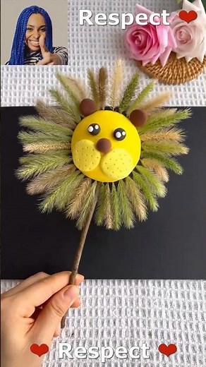 Clay Lion Head 🦁 | Easy & Fun DIY for Kids