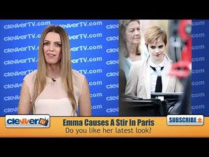 Emma Watson Causes Stir In Paris For Lancôme Shoot