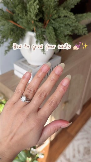 How to grow your nails 💅🏻✨ #naturalnails #uñasnaturales #nailhacks