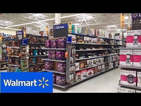 WALMART ENTIRE KITCHENWARE KITCHEN ITEMS COOKWARE COOK WARE SHOP WITH ME SHOPPING STORE WALK THROUGH