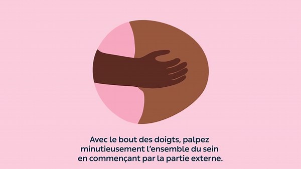 Comment réaliser une autopalpation mammaire