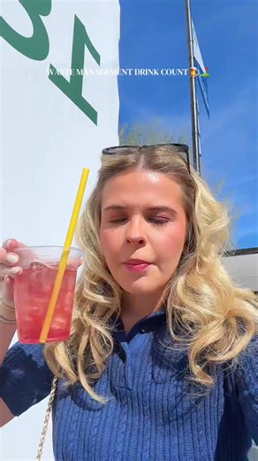 it’s my tradition to film this every year now🫠⛳️🍻 #phoenixopen #wastemanagement #golf #fyp | Darcy McQueeny