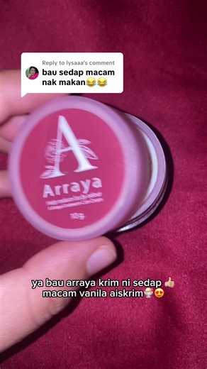 Discover the Scent of Arraya Cream