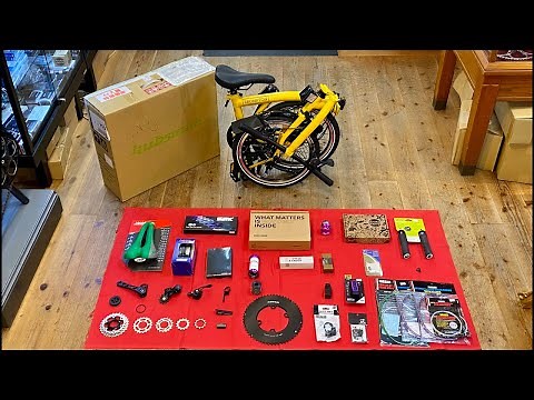 【Live配信カスタム】BROMPTON C Line をゴリゴリに外装7速化！ハブスミス新型7速対応ホイールとH &H 7速外装キットの相性を検証。