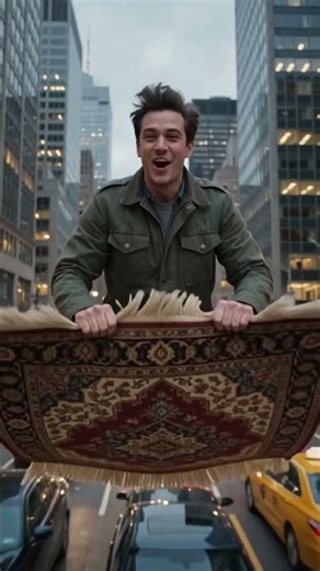 Make me fly on a magic carpet weaving through city traffic