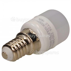 Led Bulb Lamp E14 T25 SES : 6500K 1.6W For Fridges